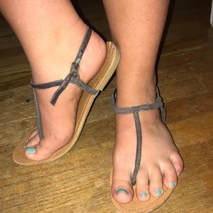 Black sandals